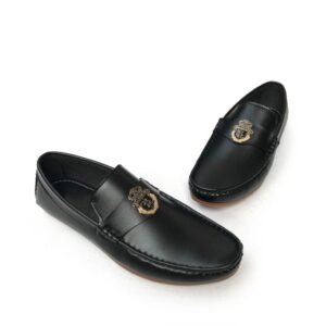 Black Billionaire buckle loafer