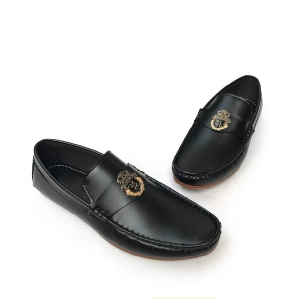 Black Billionaire buckle loafer